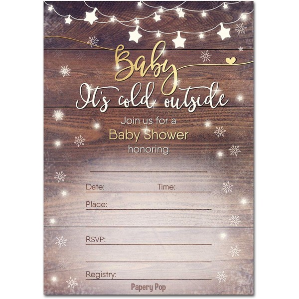 Baby Shower Invitations Girl Envelopes