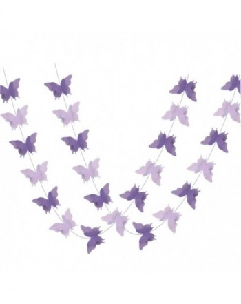 ADLKGG Butterfly Hanging Garland Decorations