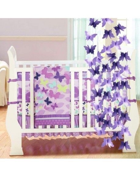 Butterfly Hanging Garland 3D Paper Bunting Banner Party Decorations ...