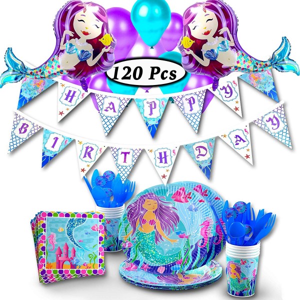 khaotic Complete Mermaid Supplies Decorations