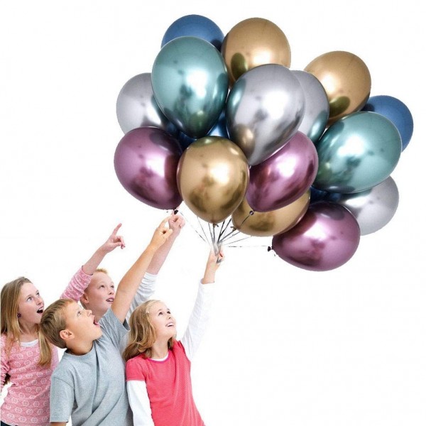 BOZOA Metallic Latex Balloons ChristmasTheme