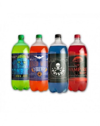 Morbid Enterprises Halloween Bottle Labels