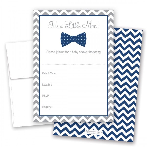 Little Fill Baby Shower Invitations