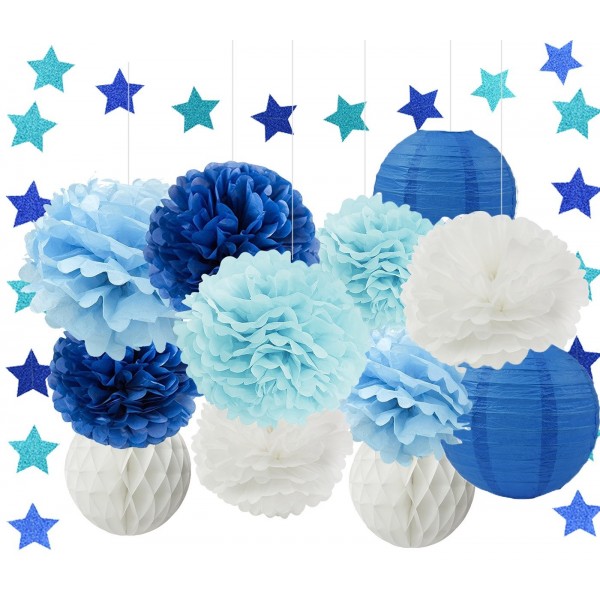 Furuix Decorations Lanterns Honeycomb Birthday