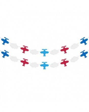 Airplane Garland Birthday Supplies Decorations