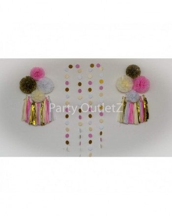 Pompoms Tassels garlands Birthday Decoration