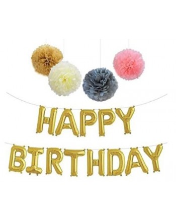 Happy Birthday Foil Balloon Letters