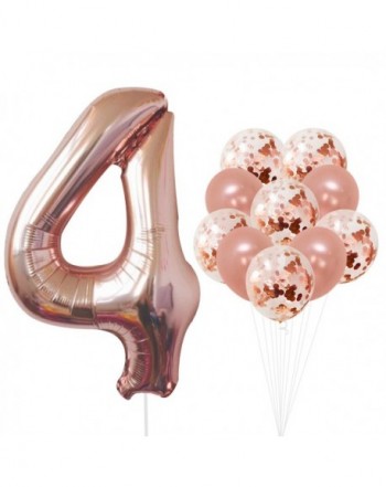 KatchOn Rose Gold Number Balloon