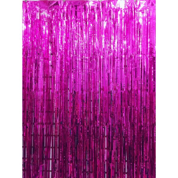 Anleolife Metallic Curtains Backdrop Graduation