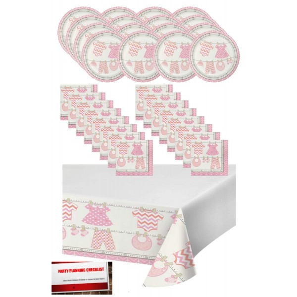 Baby Shower Party Supplies Bundle
