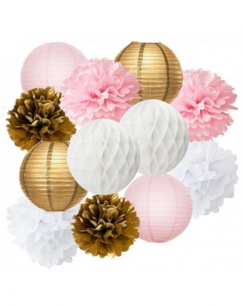 Furuix Decorations Honeycomb Princess Birthday
