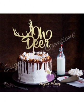 Deer Baby Shower Cake topper