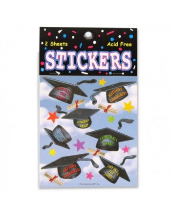 Beistle TT01 Graduation Stickers 2 Pack