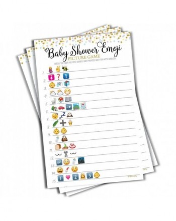 Baby Shower Emoji Picture Game