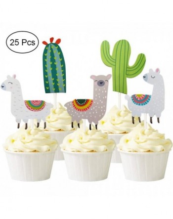 Alexless Cupcake Toppers Mexican Birthday