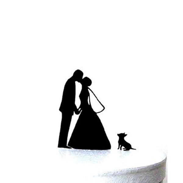 Bride And Groom Holding Hands Silhouette