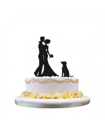 Bride Groom Silhouette Wedding Topper