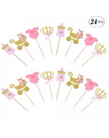 Suppar Cupcake Toppers Decoration Birthday