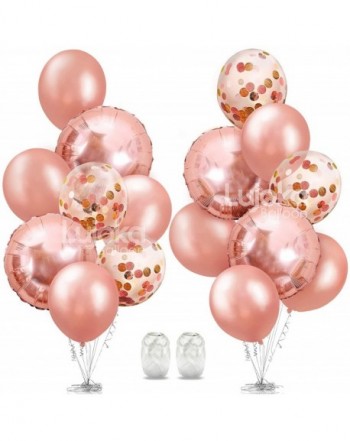 Rose Gold Balloons Engagement LujokaBalloons