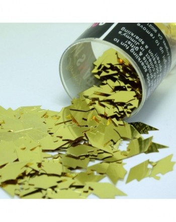 Confetti Grad Caps Gold Retail